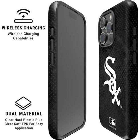 MLB Chicago White Sox Dark Wash iPhone 16 Pro Magsafe Impact Case